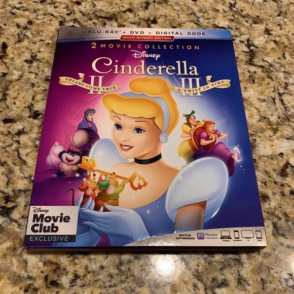 (未使用･未開封品)　Cinderella 1 2 &amp; 3 [Blu-ray] [Import] p1m72rm Amazon.com: Cinderella: Complete Movie Collection 1-3 [Blu